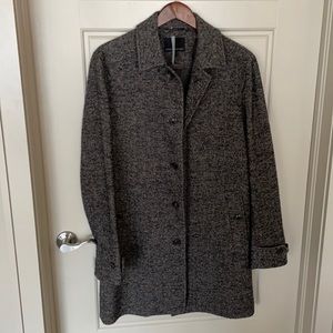 NWT Banana Republic Italian Melton Car Coat